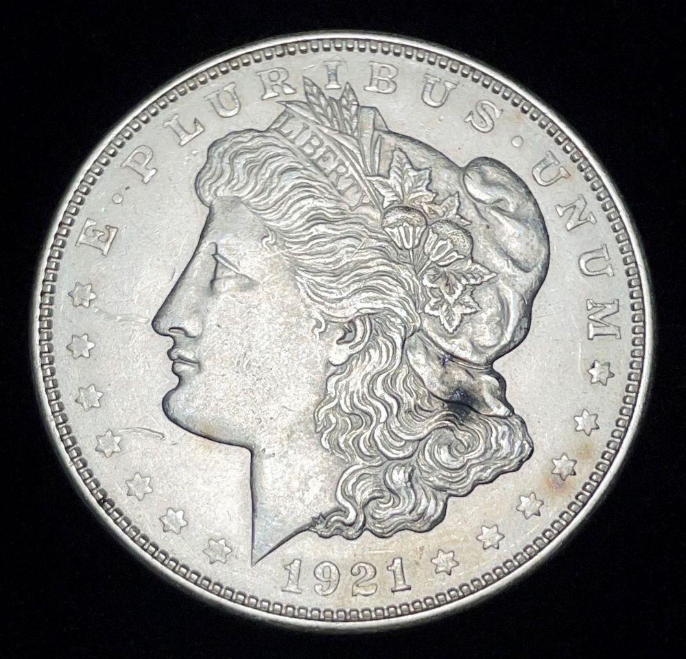 1921-D Morgan Silver Dollar MS62 (1 of 4)