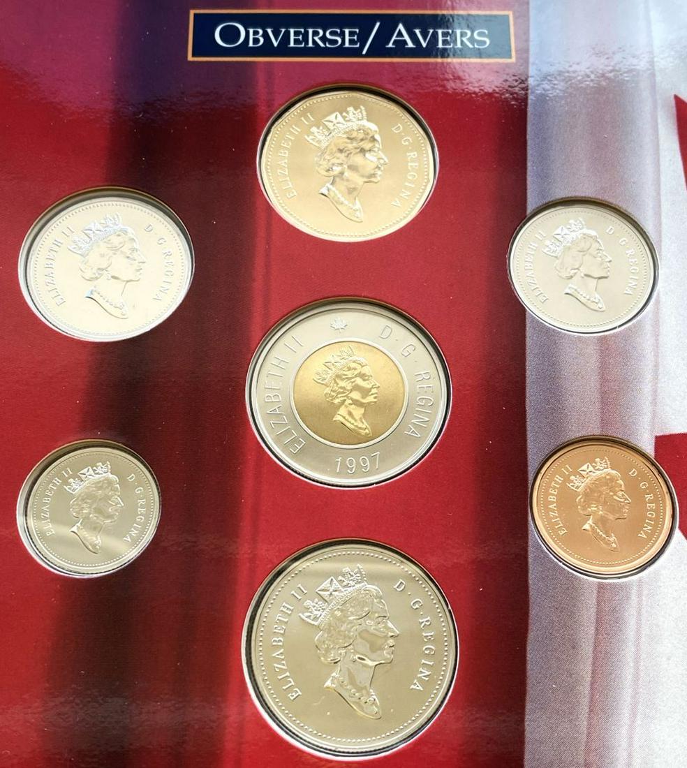 Oh Canada! 1997 (7-coins) Uncirculated Set (1 of 4)