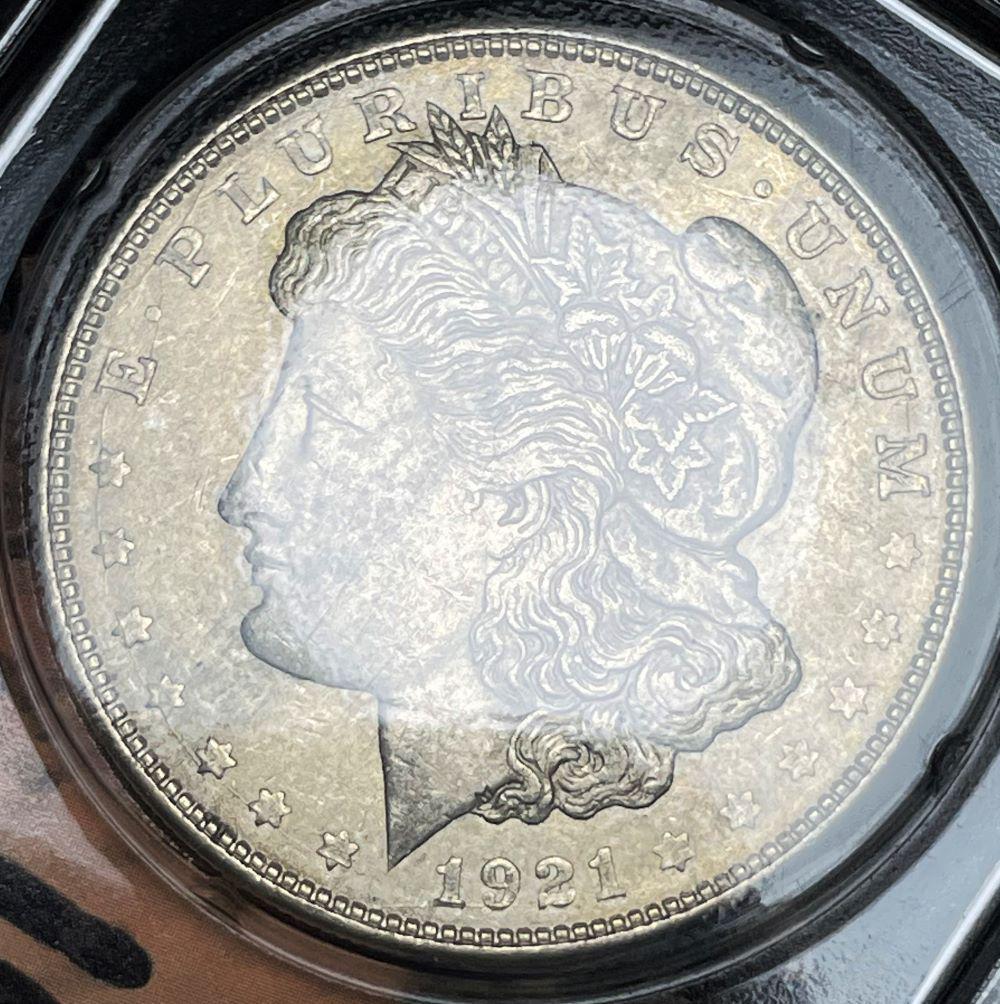 Littleton 1921-D Morgan Silver Dollar Mint Condition (1 of 3)