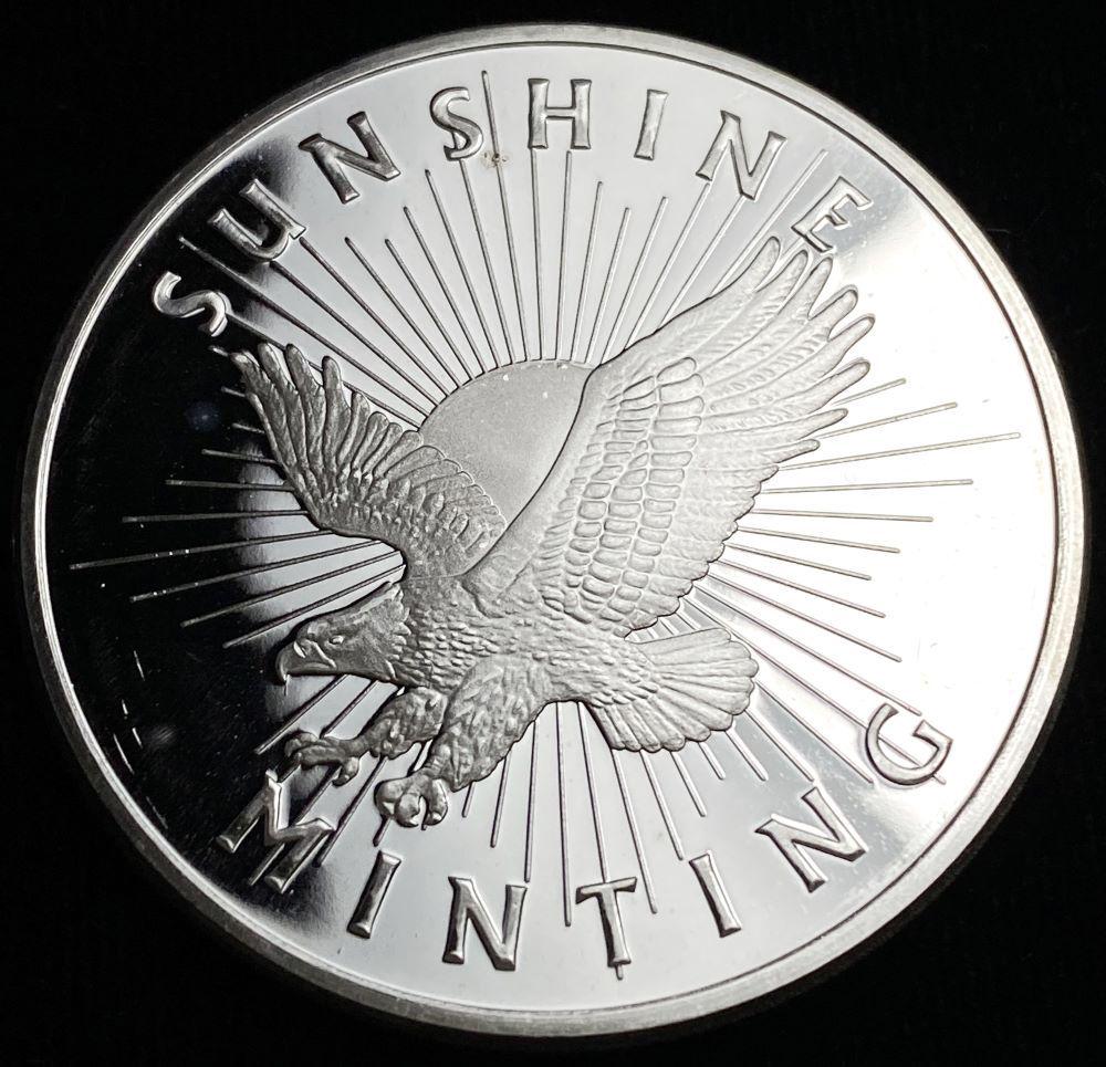Proof Sunshine Minting 1 ozt Silver .999 (1 of 2)