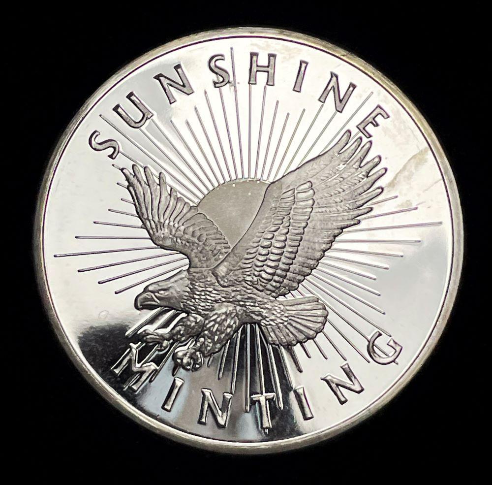 Sunshine Minting 1 ozt .999 Silver Proof (1 of 2)