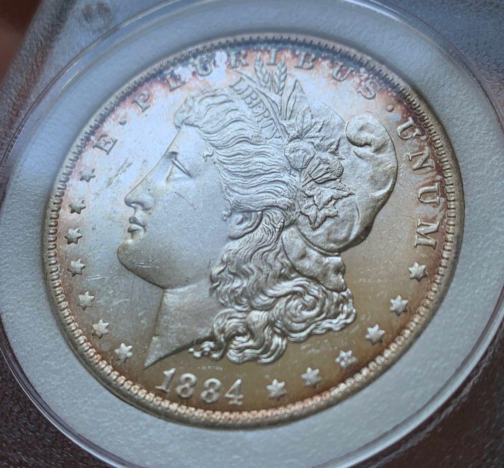 1884-O Morgan Silver Dollar MS64 (1 of 10)