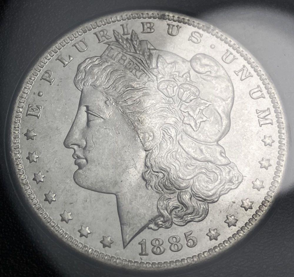 Last Minute! Finest Mint Error GSA 1885-O Morgan Slvr$1 (1 of 6)