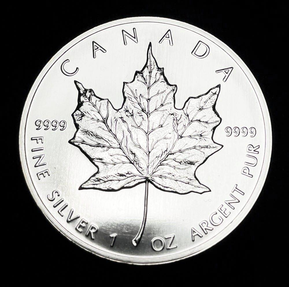 1993 Canada Silver Maple Leaf 1 ozt .9999 Fine Proof (1 of 2)