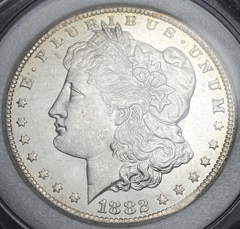 1882-CC Morgan Silver Dollar MS64 (1 of 5)