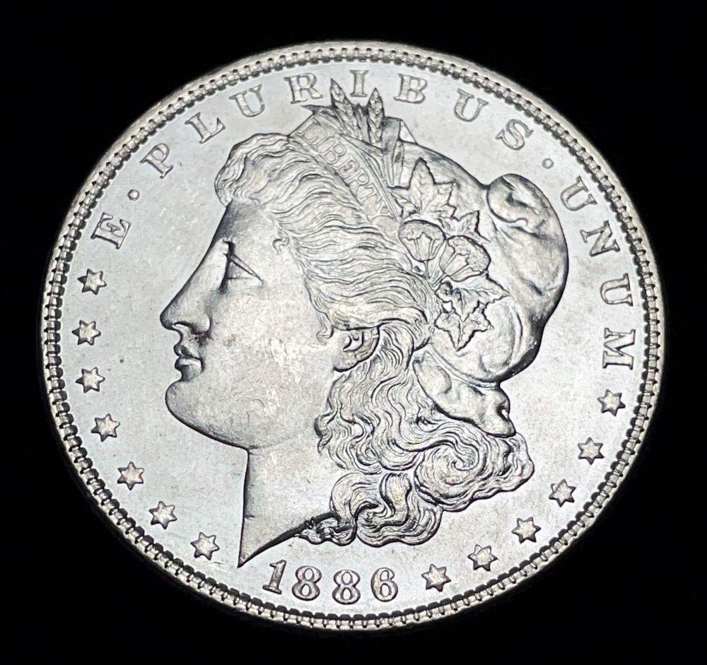 1886 Morgan Silver Dollar MS64 (1 of 4)