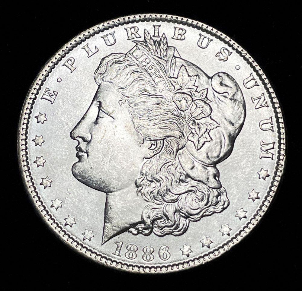 1886 Morgan Silver Dollar MS64 (1 of 4)
