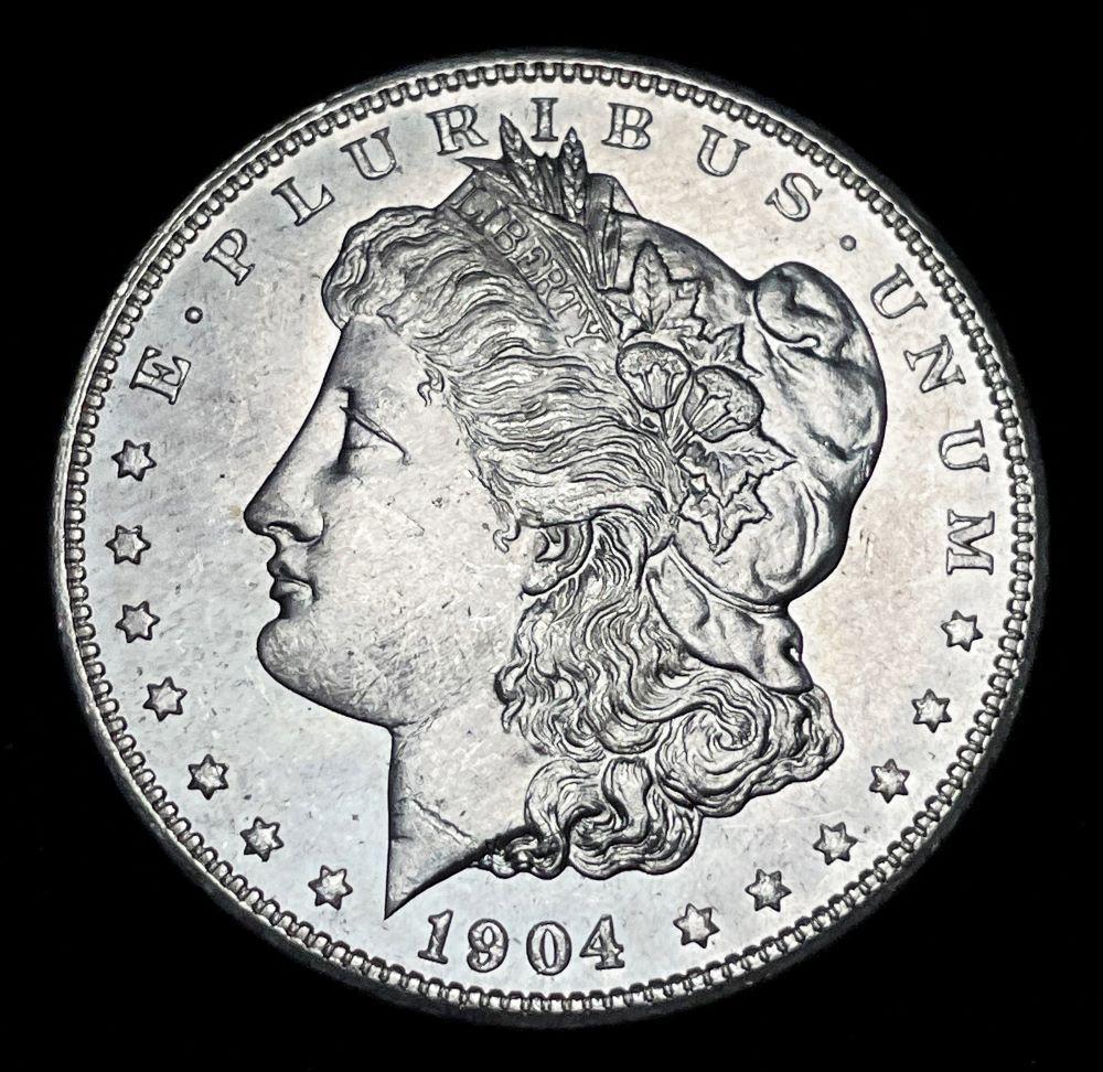 1904-O Morgan Silver Dollar MS64 (1 of 4)