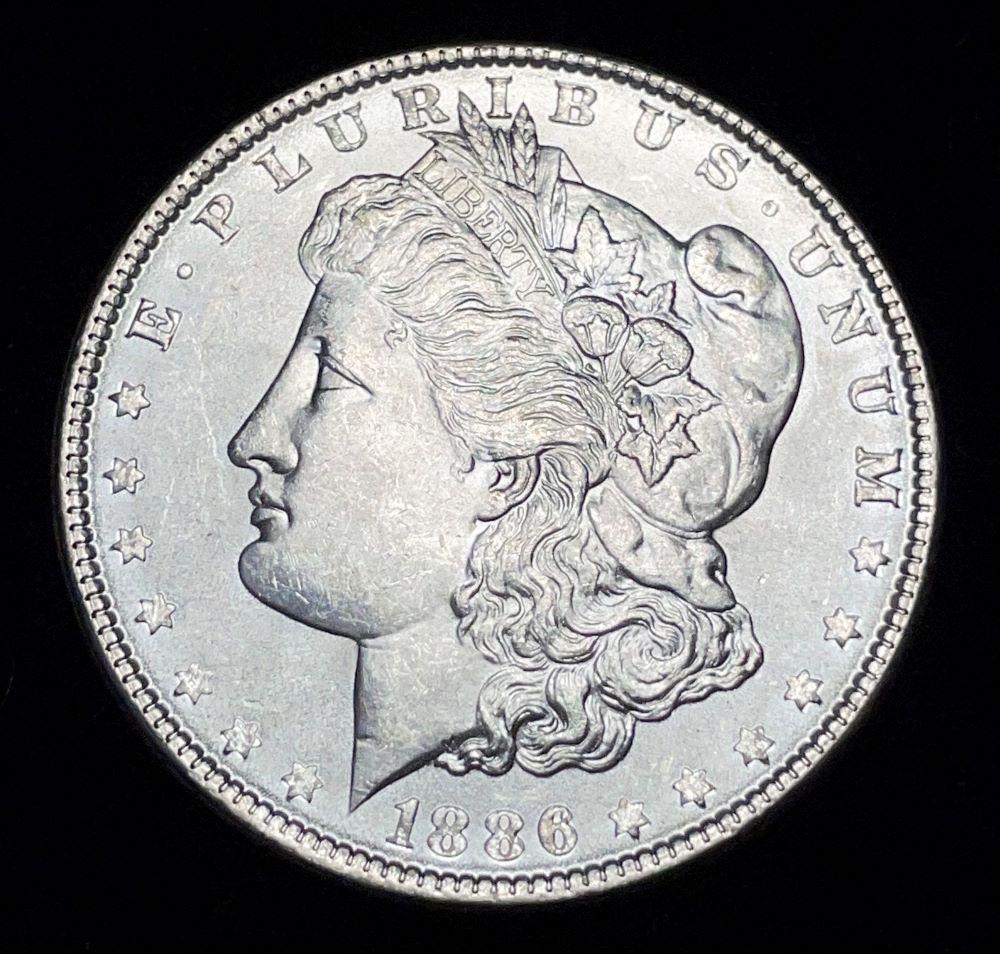 1886 Morgan Silver Dollar MS64 (1 of 4)