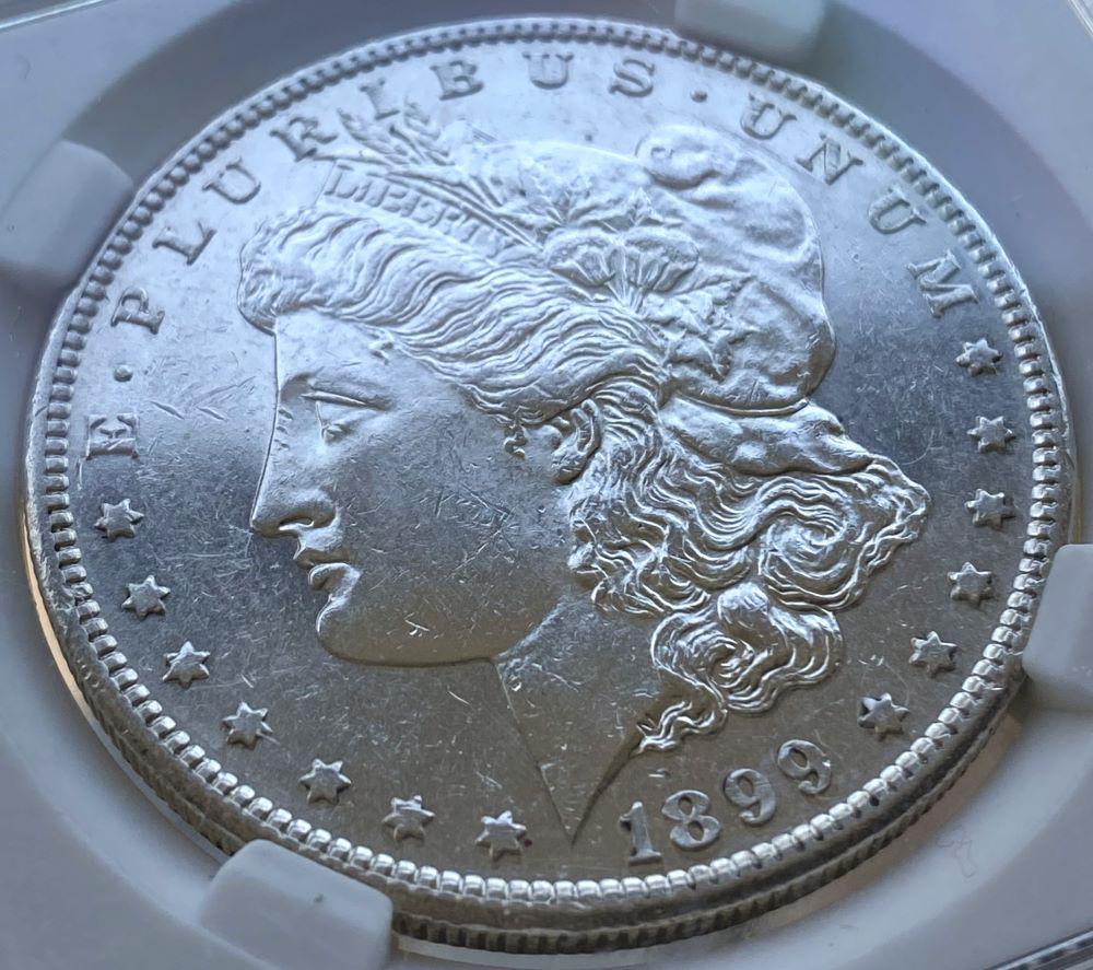 1899-S Morgan Silver Dollar MS62 PL (1 of 6)