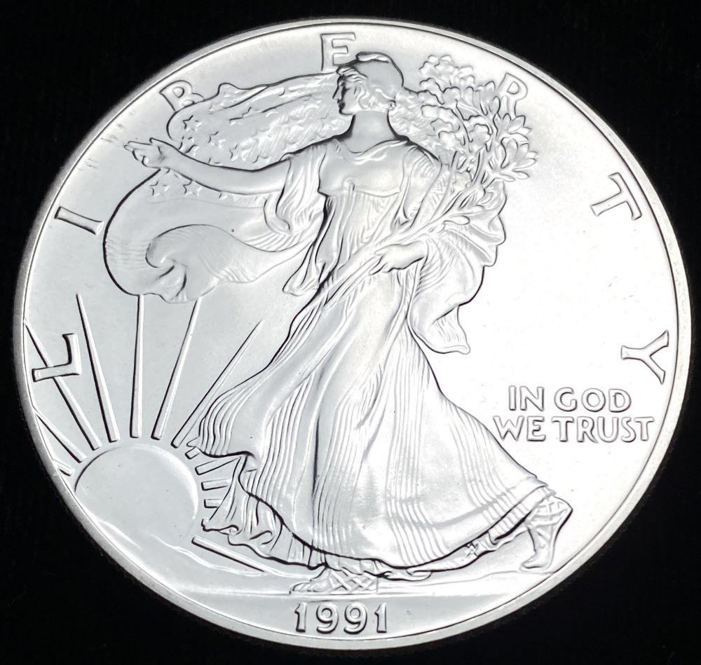 1991 American Silver Eagle MS69 (1 of 2)