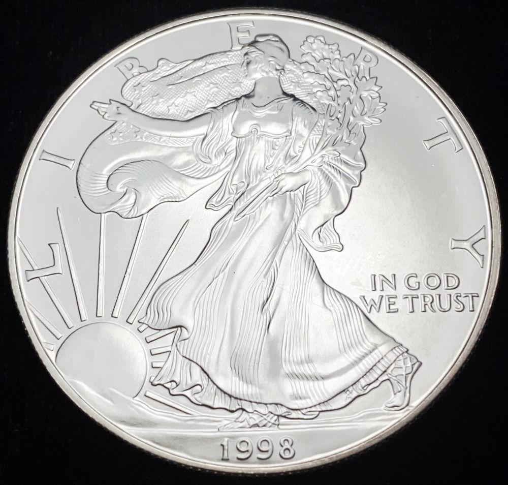 1998 American Silver Eagle MS69 (1 of 2)