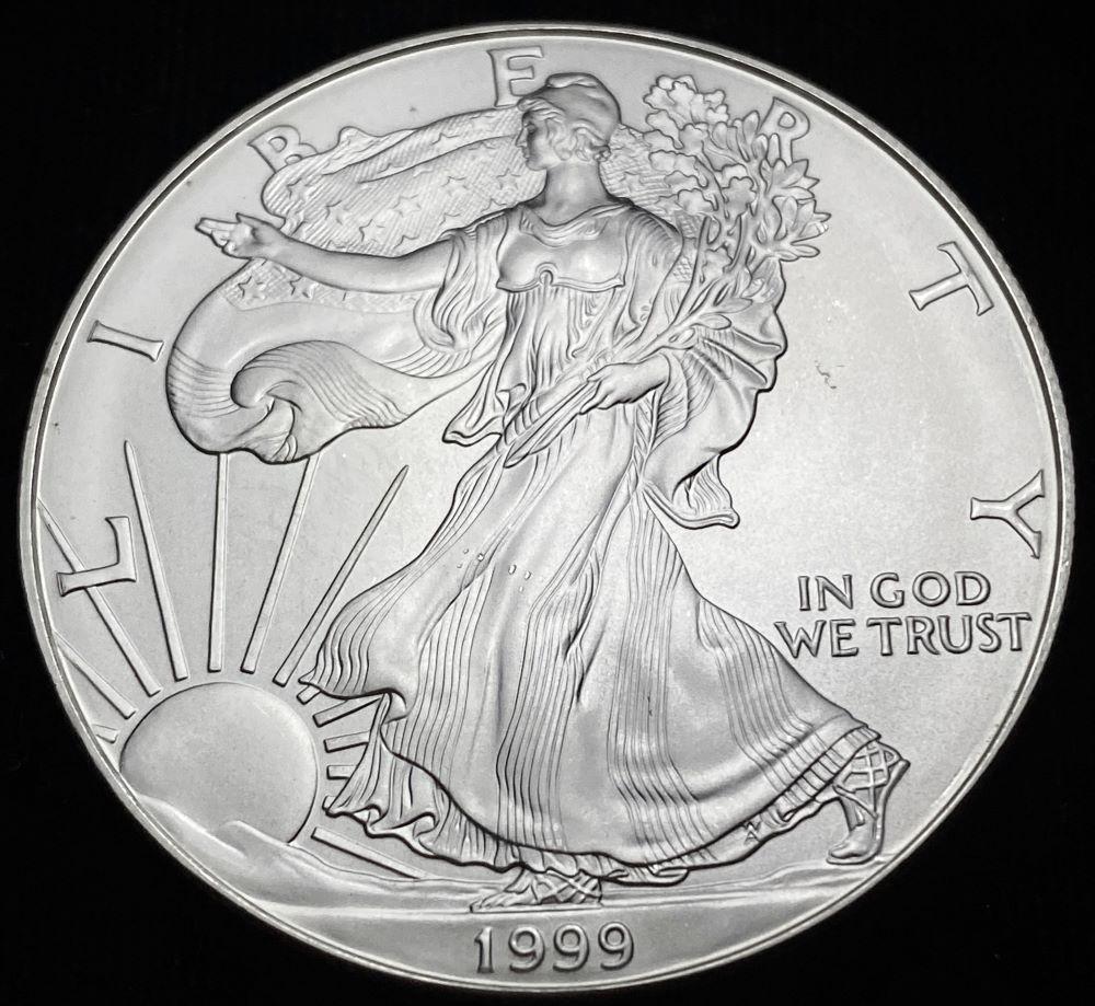 1999 American Silver Eagle MS69 (1 of 2)