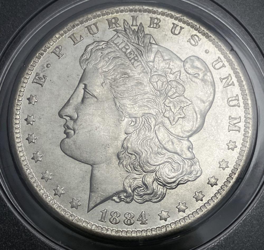1884-O Morgan S $1 Type1 PCGS MS66 Old Holder Emporium (1 of 4)