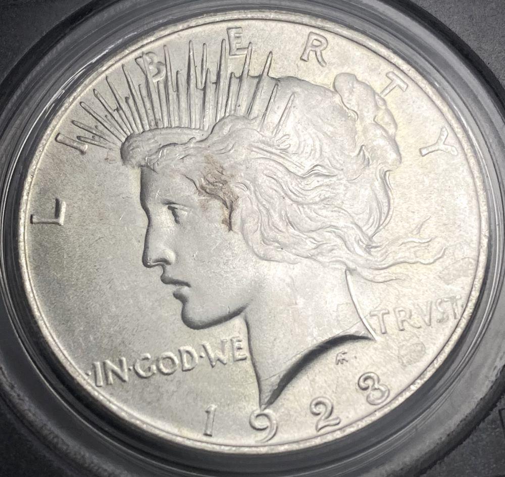 1923 Peace Silver Dollar PCGS MS65 (1 of 4)