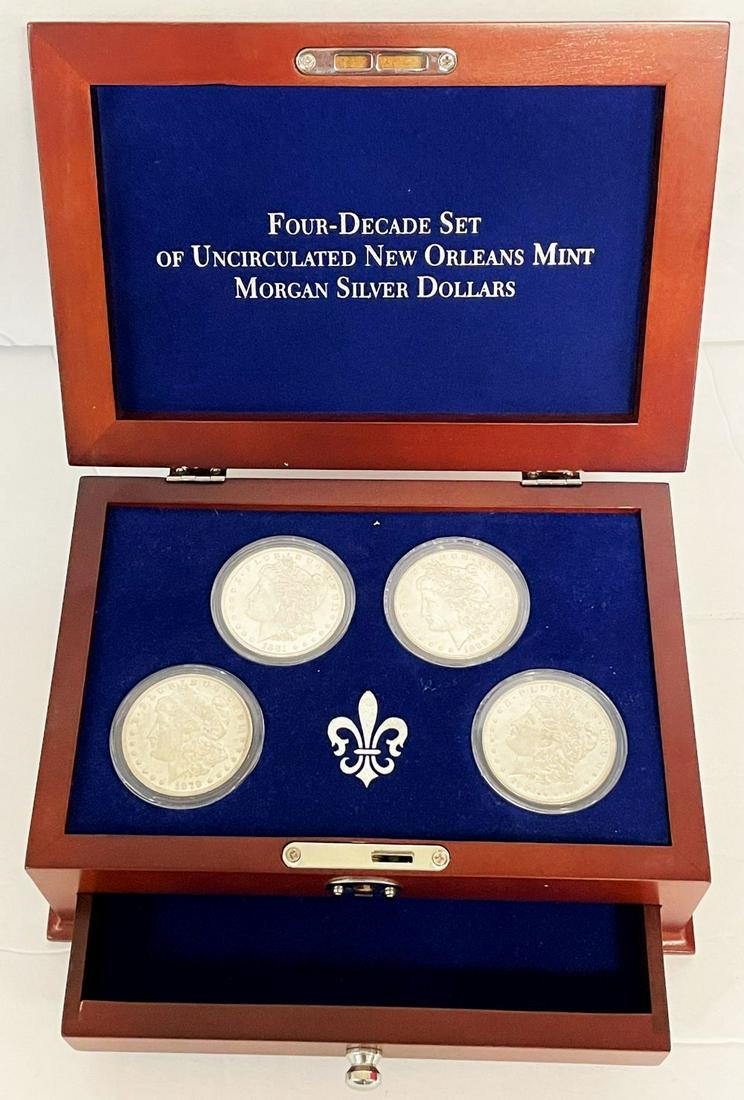 1879-1904 (4)Decade Set N.Orleans Morgan Dollars Uncirc (1 of 6)