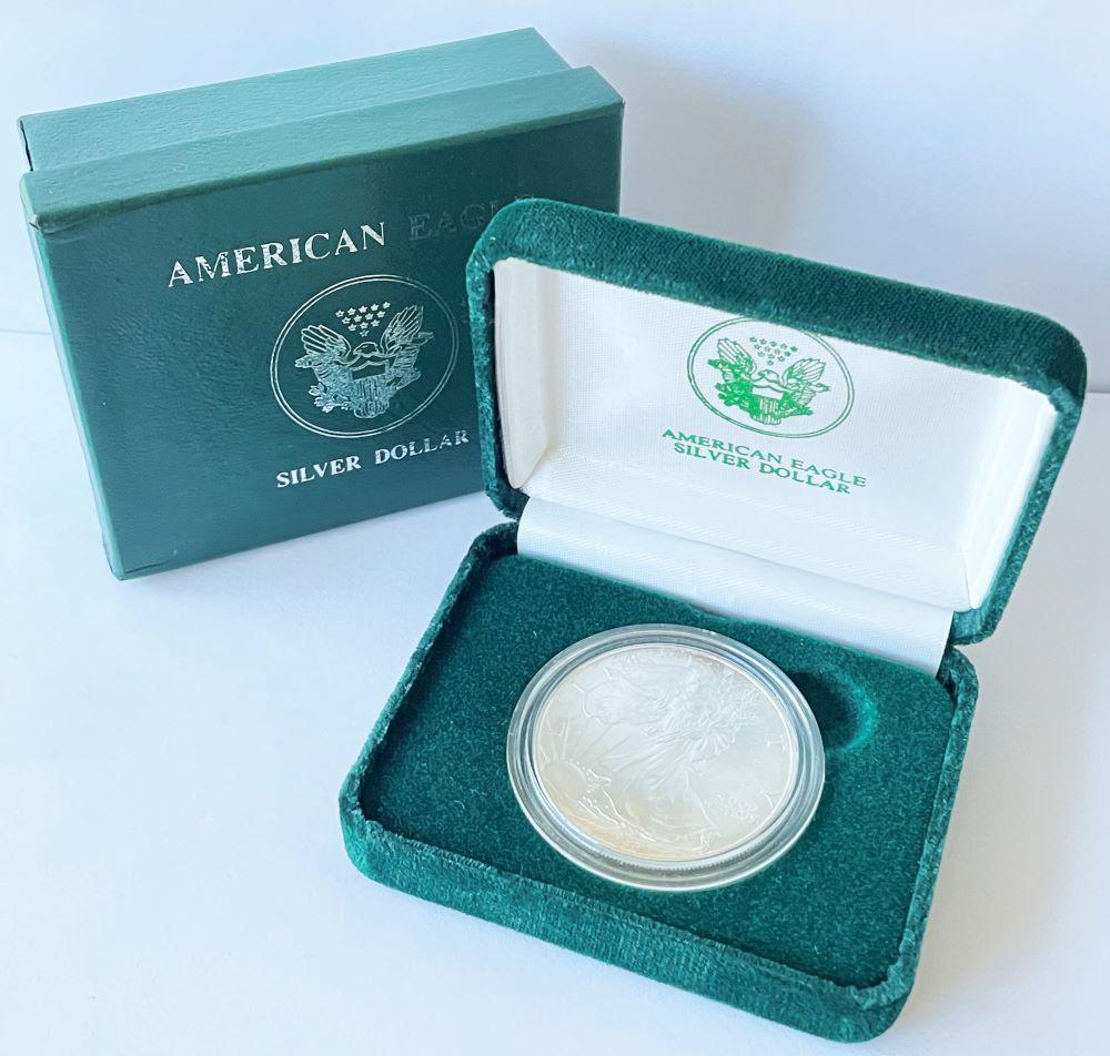 1996 American Silver Eagle MS69 (1 of 3)