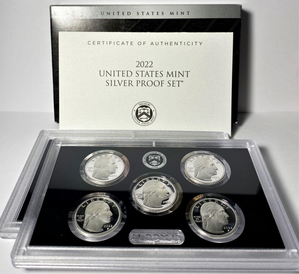 2022 United States Mint Silver Proof Set (10-coins) (1 of 3)