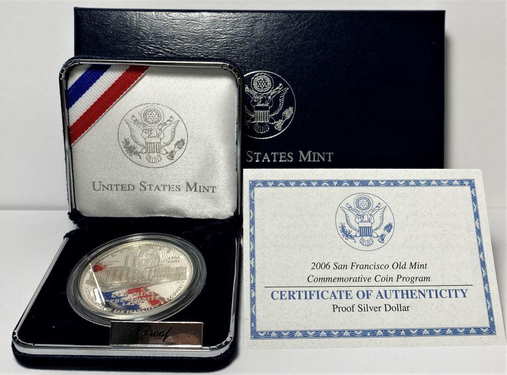 2006 San Francisco Mint Commem Proof Silver Coin (1 of 4)