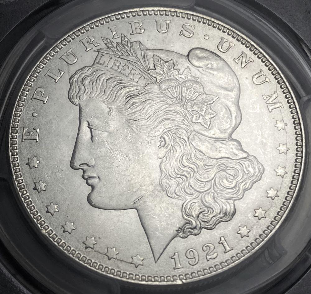 1921 Morgan Silver Dollar PCGS MS63 (1 of 4)