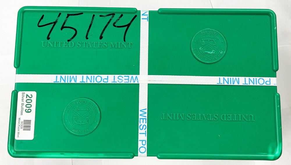 Last Min! Rare Sealed 2009 Silver Eagles Monster Box (1 of 5)