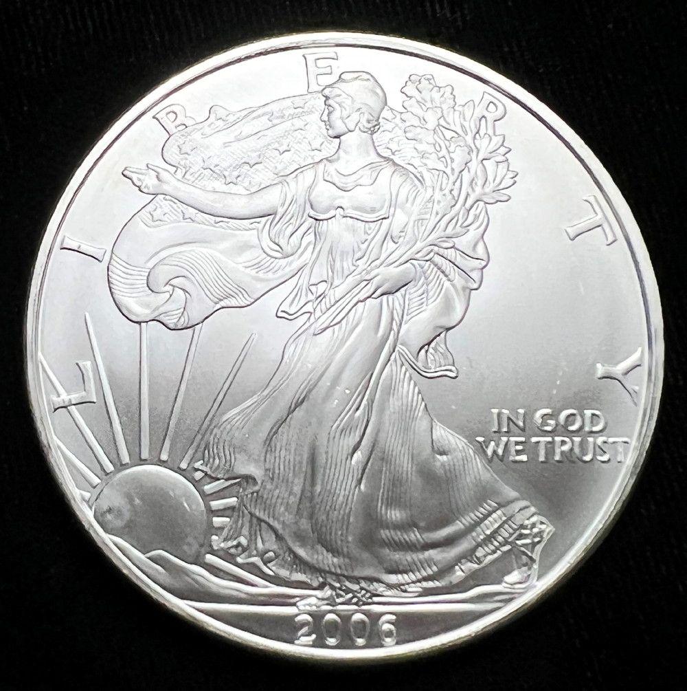 2006 American Silver Eagle MS69 (1 of 2)