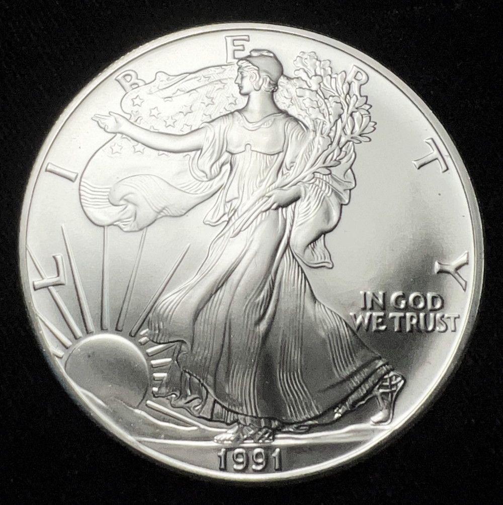 1991 American Silver Eagle MS69 (1 of 2)