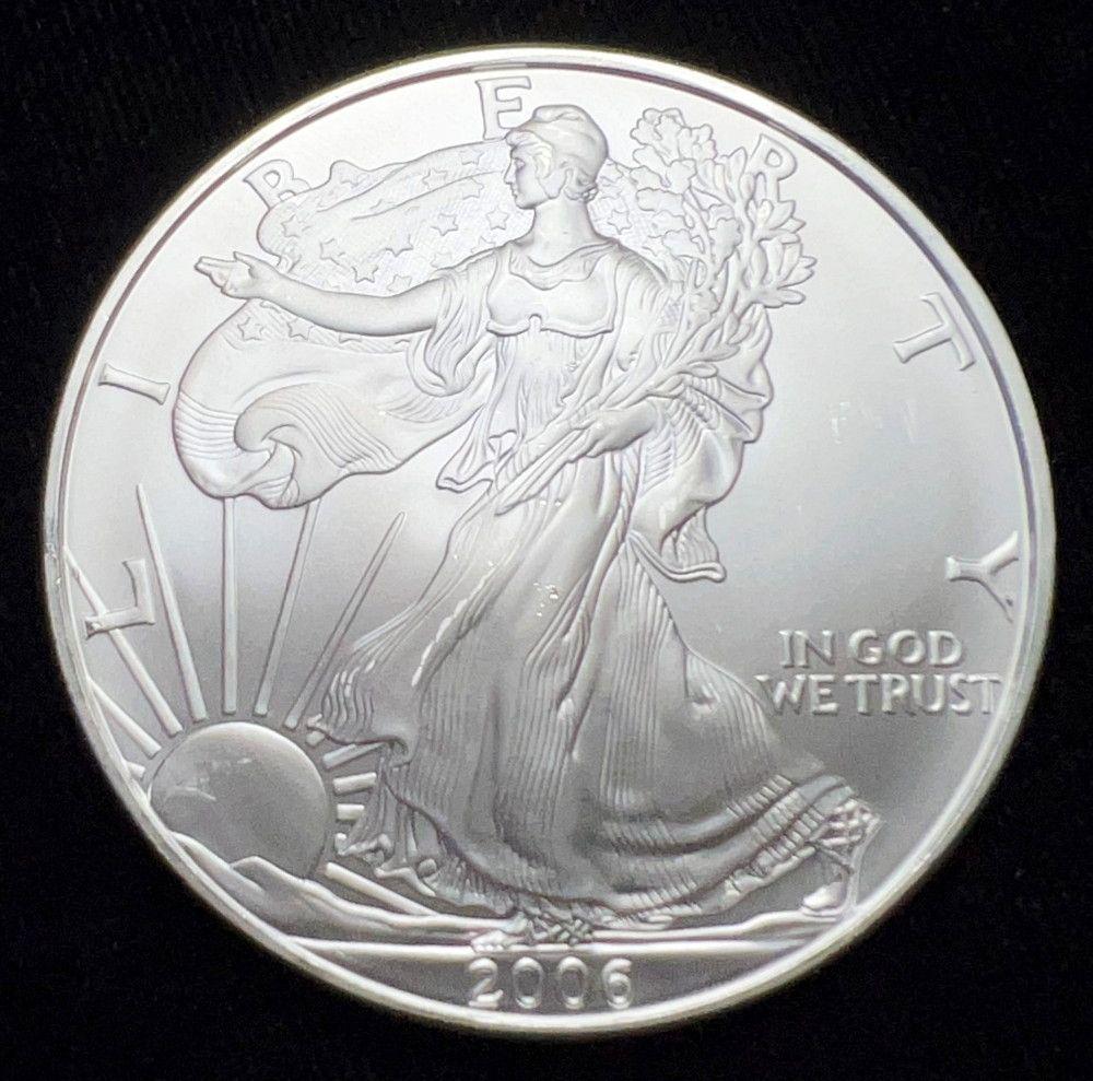 2006 American Silver Eagle MS69 (1 of 2)