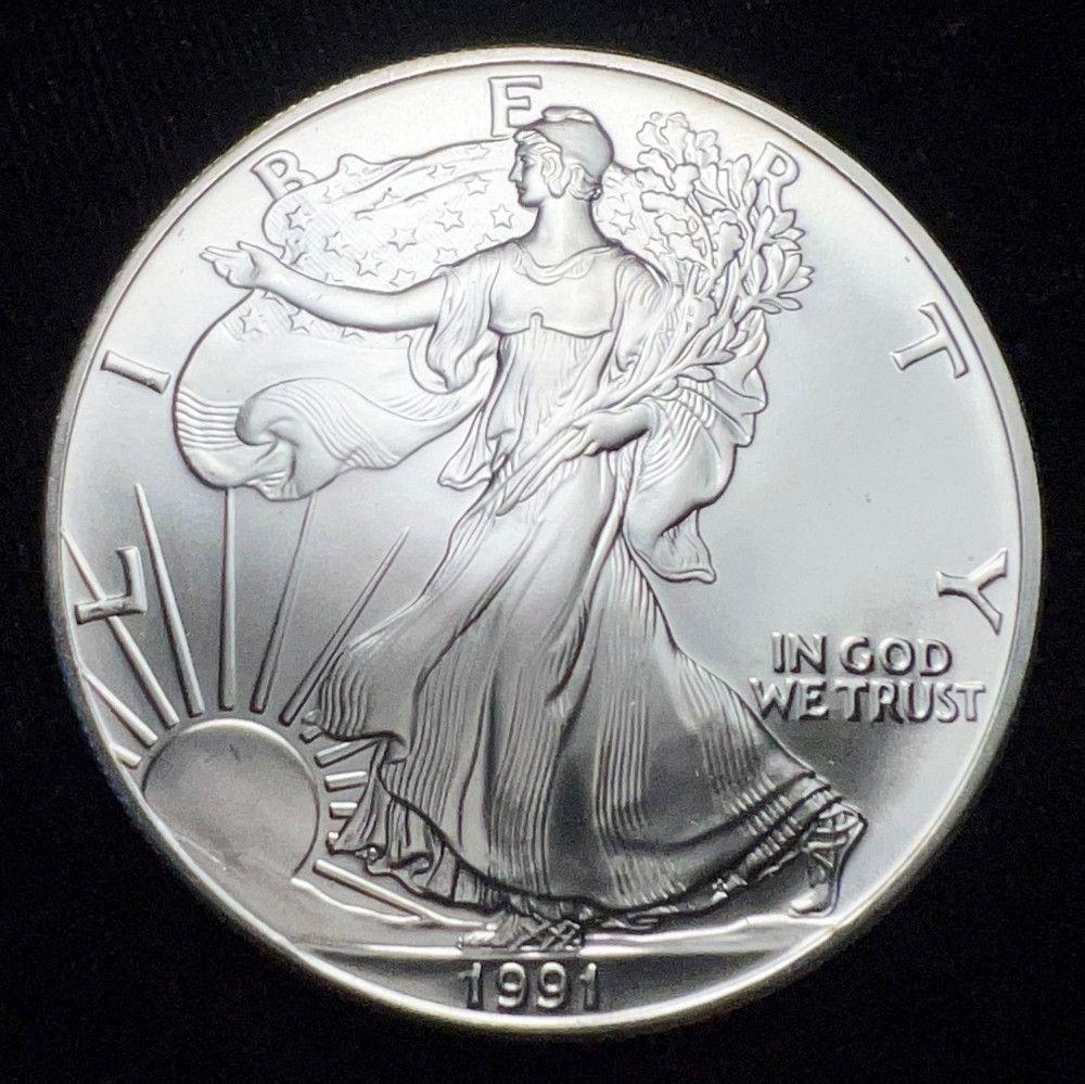 1991 American Silver Eagle MS69 (1 of 2)