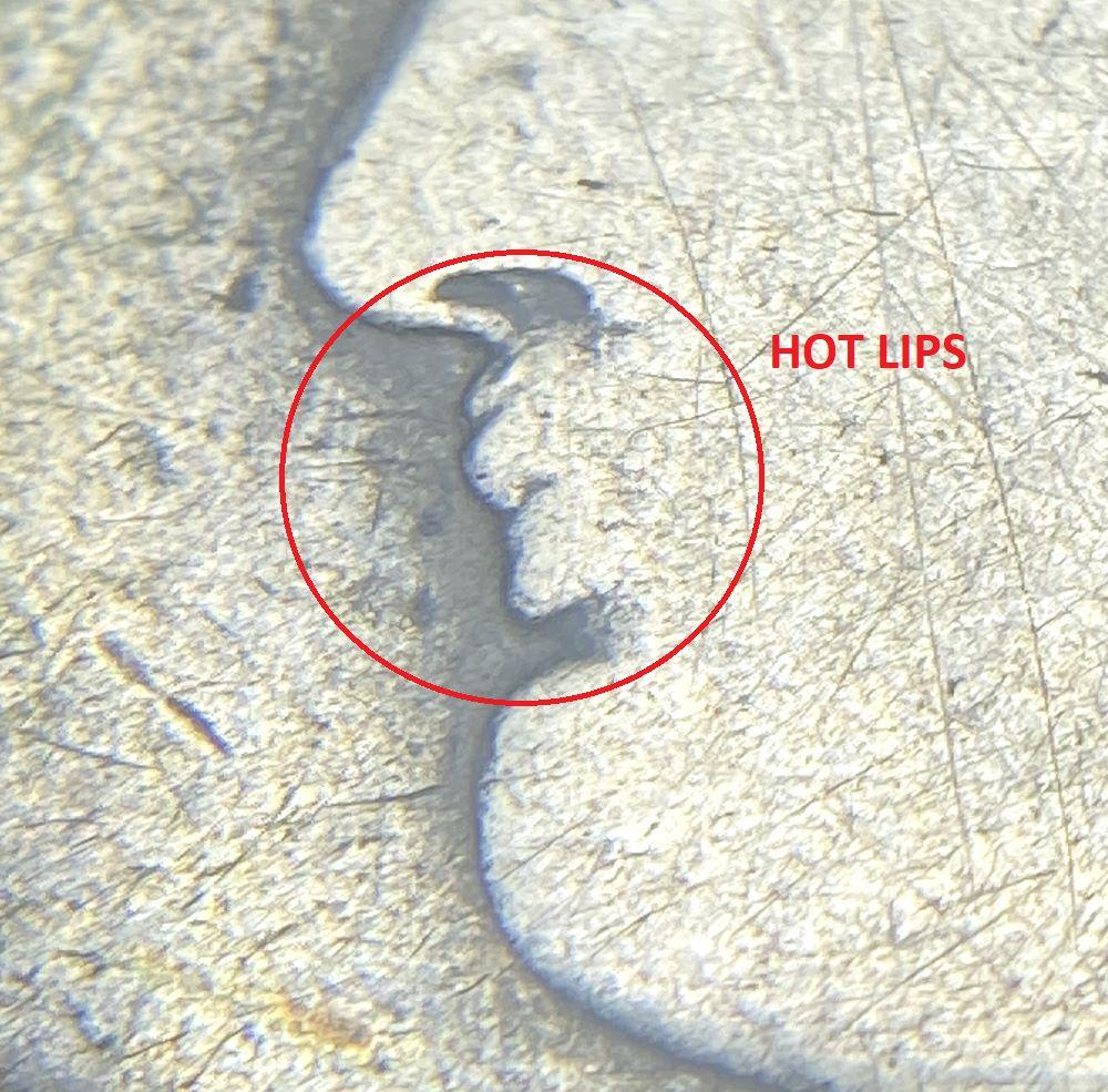 1888-O Hot Lips! Variety Morgan Silver Dollar VG (1 of 3)