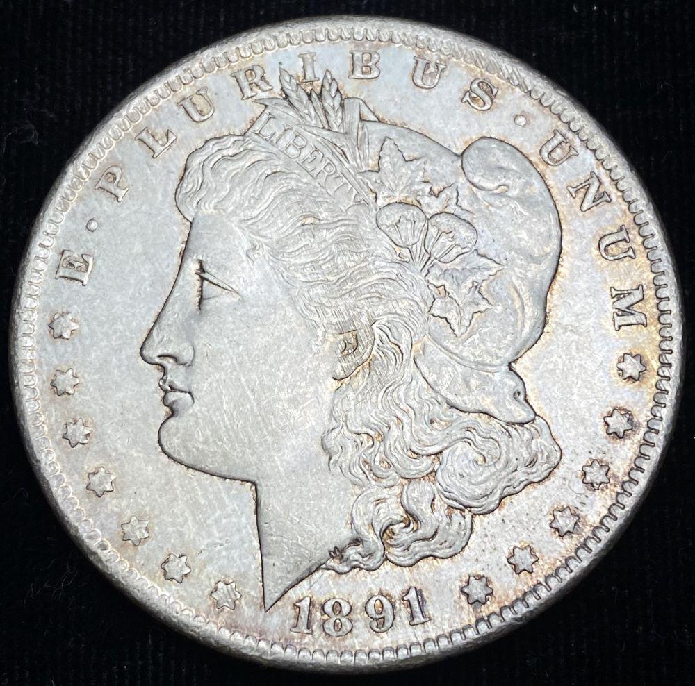 1891-CC Morgan Silver Dollar MS64 (1 of 4)