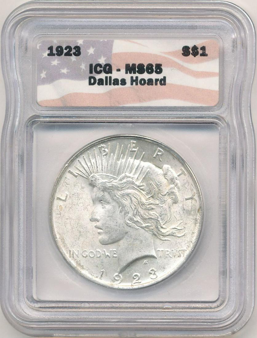 1923 Peace Silver Dollar MS65 (1 of 4)