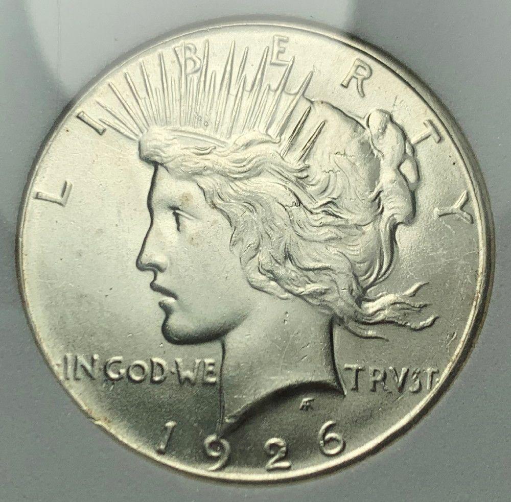 1926 Peace Silver Dollar MS65+ (1 of 4)