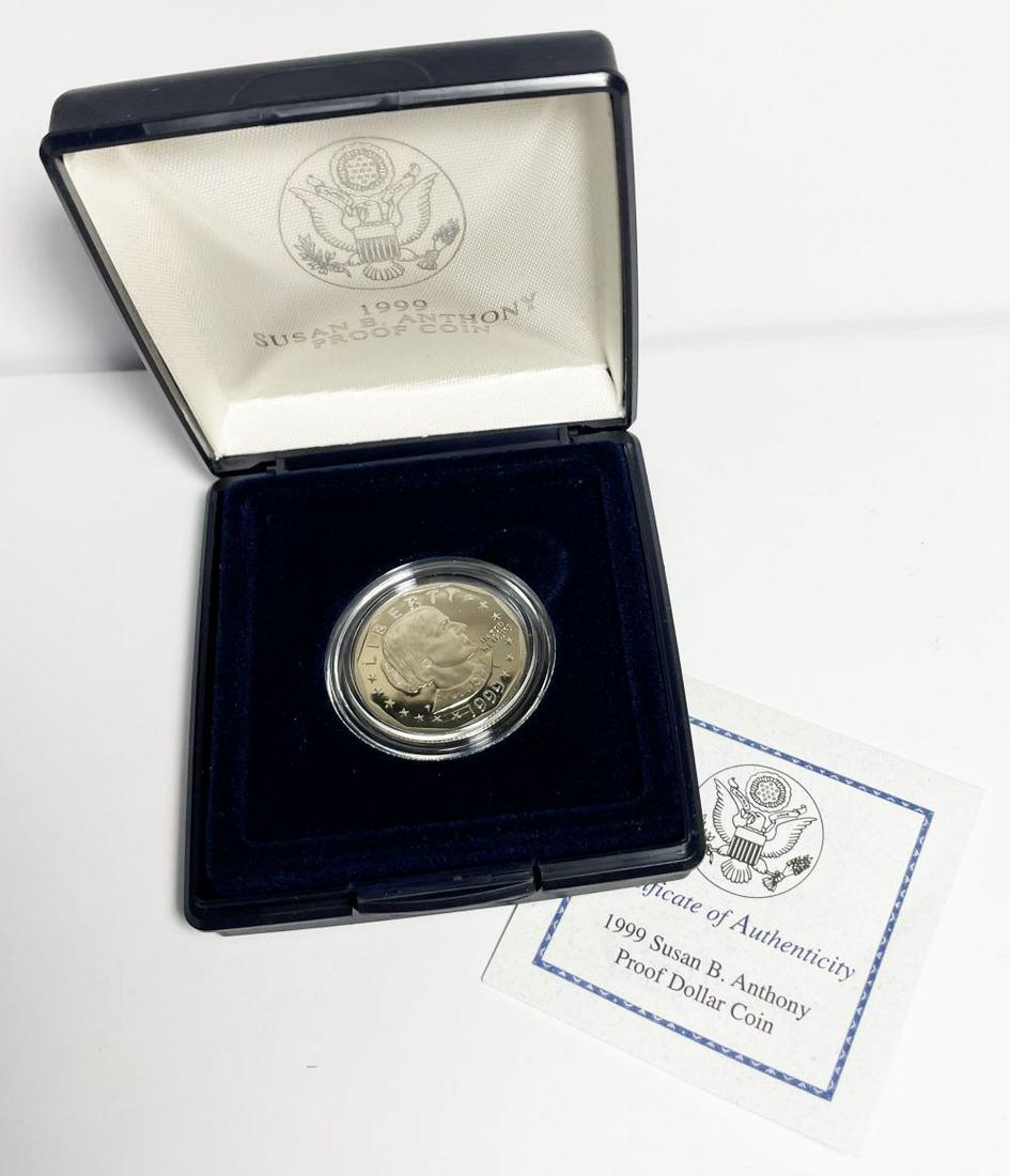 1999 Susan B. Anthony Proof Dollar Coin (1 of 4)