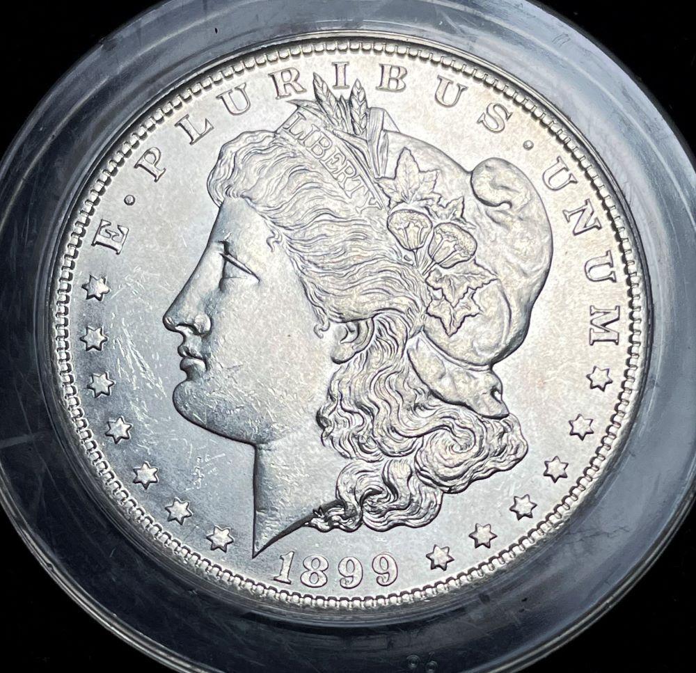 1899-S Morgan Silver Dollar MS63 (1 of 2)