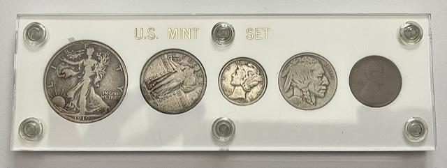 Rare 1919 Year Set (5-Coins) (1 of 3)