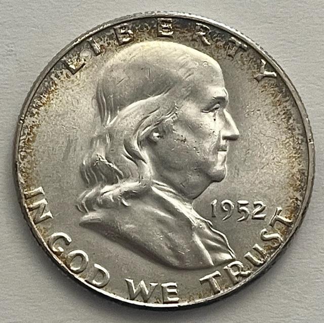 1952 Franklin Silver Half Dollar MS65 (1 of 2)