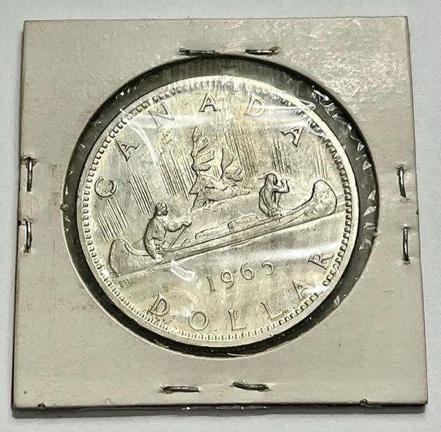 1965 Canada Silver Dollar Voyageur (1 of 2)