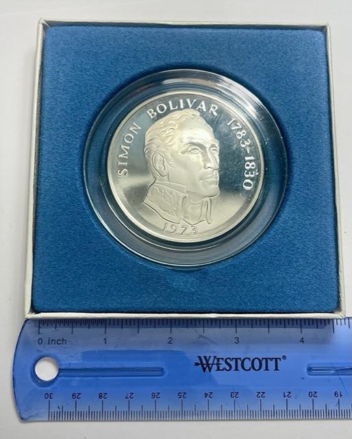 1973 Panama 20 Balboas Proof .925 Silver 4.6 ASW OGP (1 of 5)