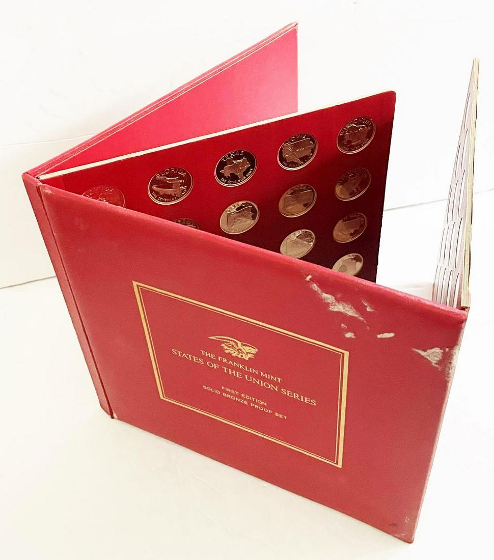 States of the Union Series Bronze Proof Set (50-coins) (1 of 5)