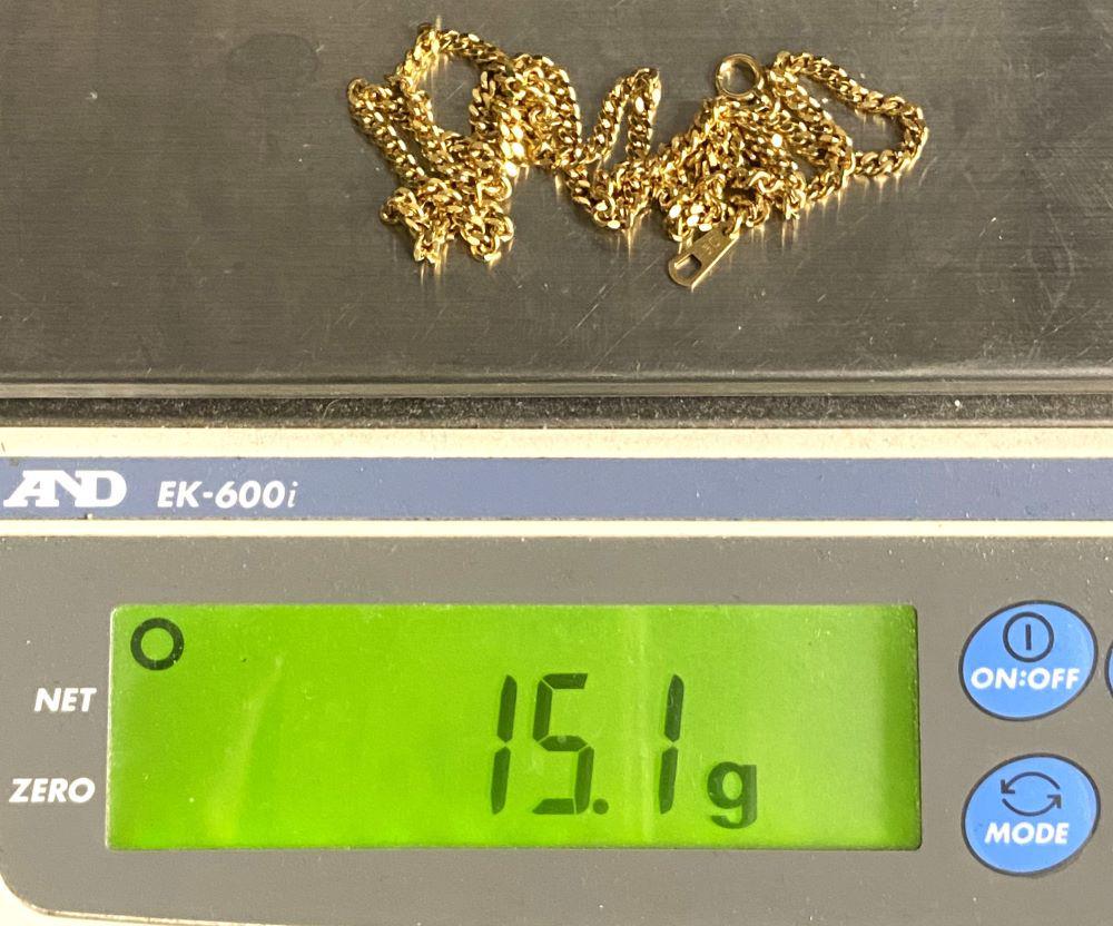 15.1 Grams 18K Gold Chain 20 Inches (1 of 5)