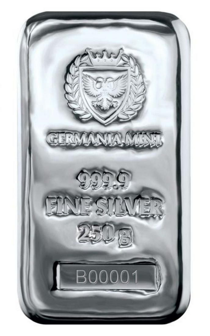 Germania Mint 250 Gram Silver Bar (1 of 3)