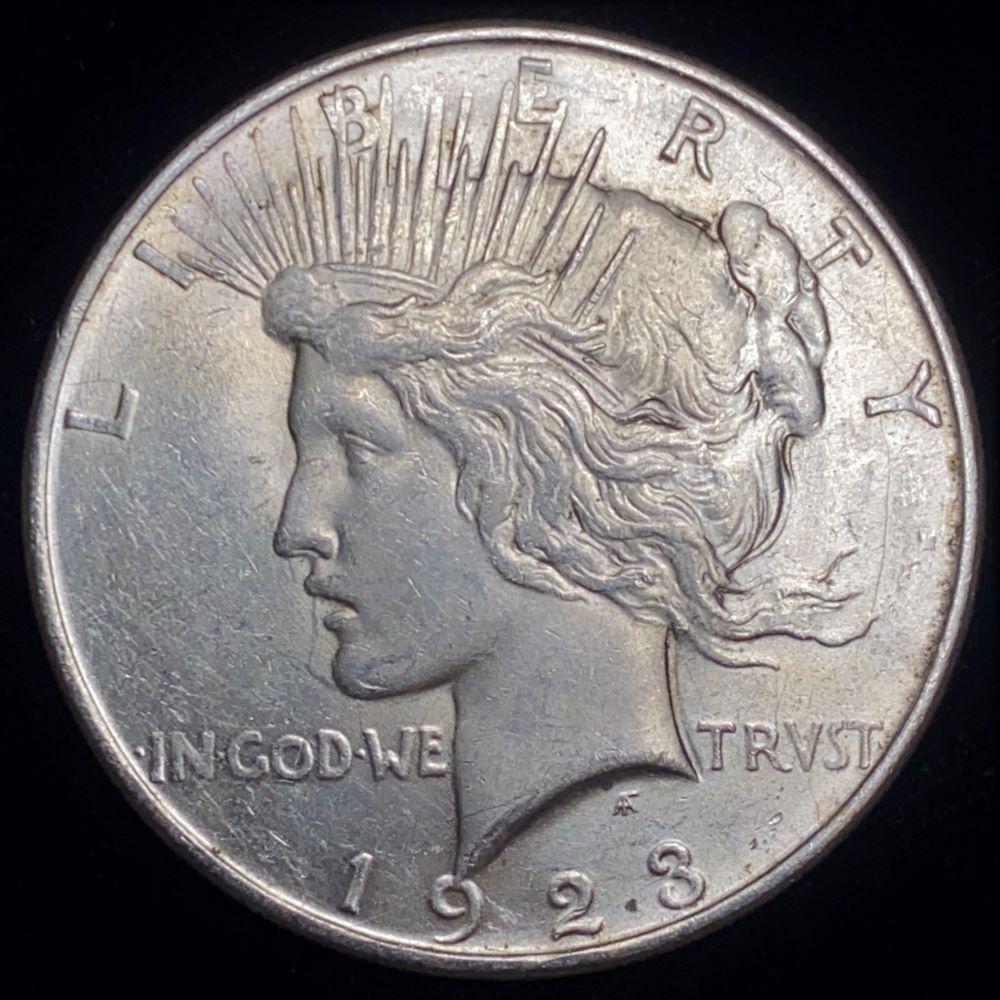 1923-D Peace Silver Dollar MS63 (1 of 2)