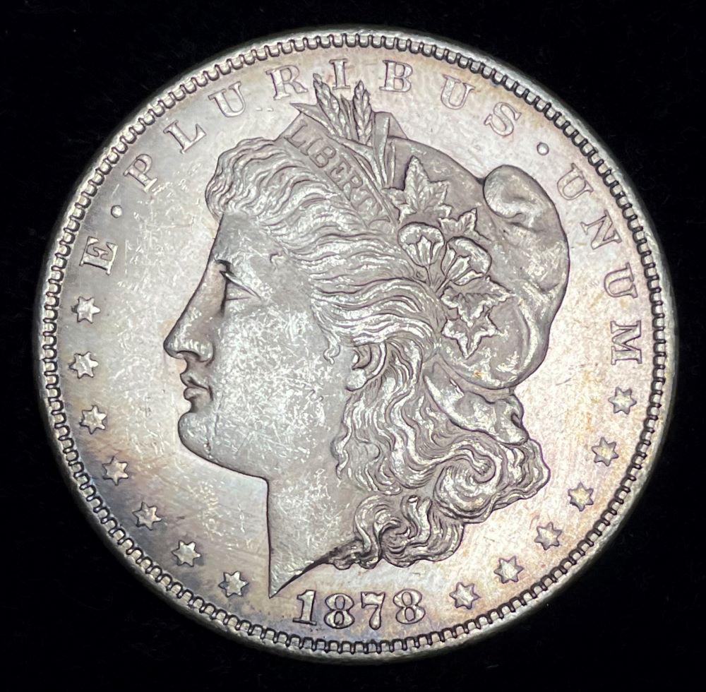 1878-S Morgan Silver Dollar MS62 (1 of 2)