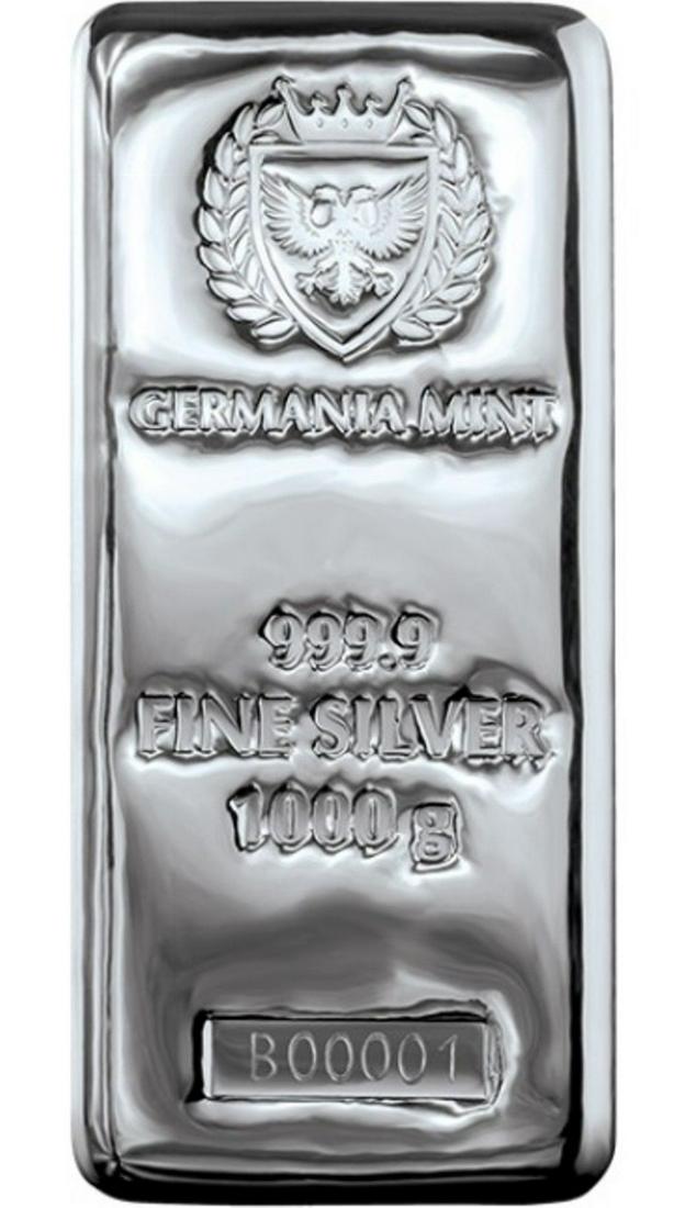 Germania Mint Kilo Silver Bar (1 of 3)