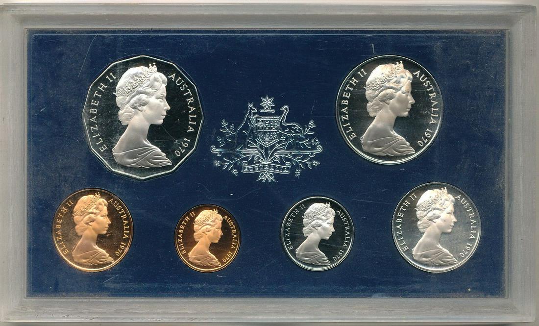 1970 Australia Proof Six Coin Set (1 of 2)