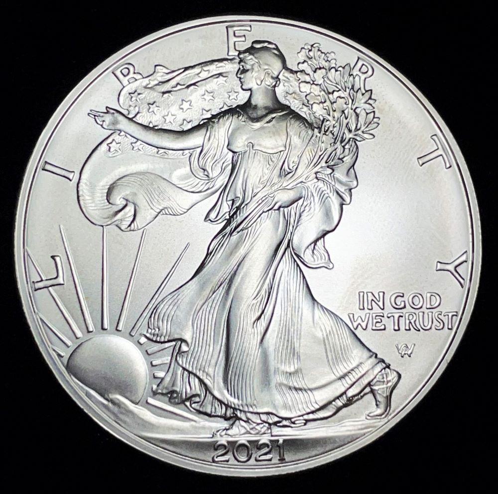 2021 American Silver Eagle Type 2 (1 of 2)