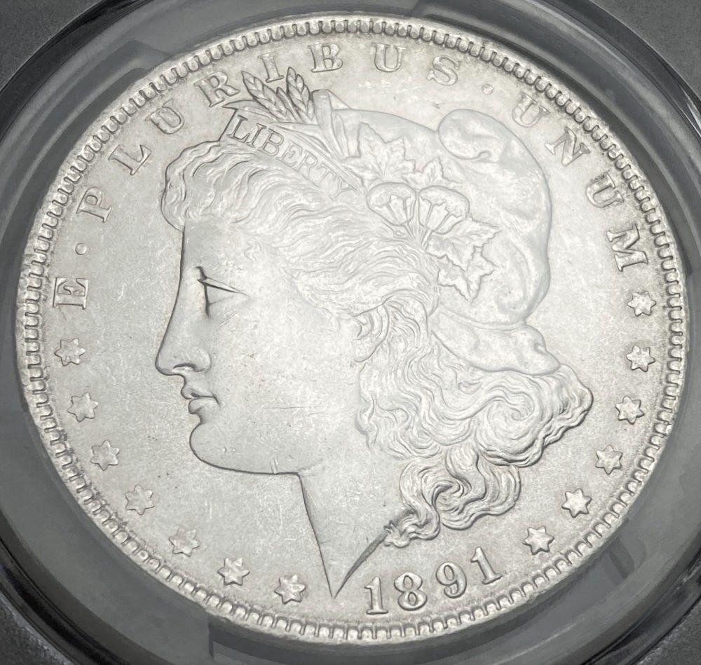 1891 Morgan Silver Dollar PCGS MS63 (1 of 4)