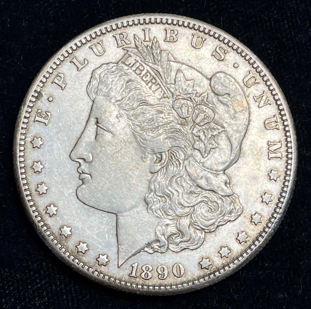1890-S Morgan Silver Dollar: Winner shall receive the exact coin shown here. (IS/UB)