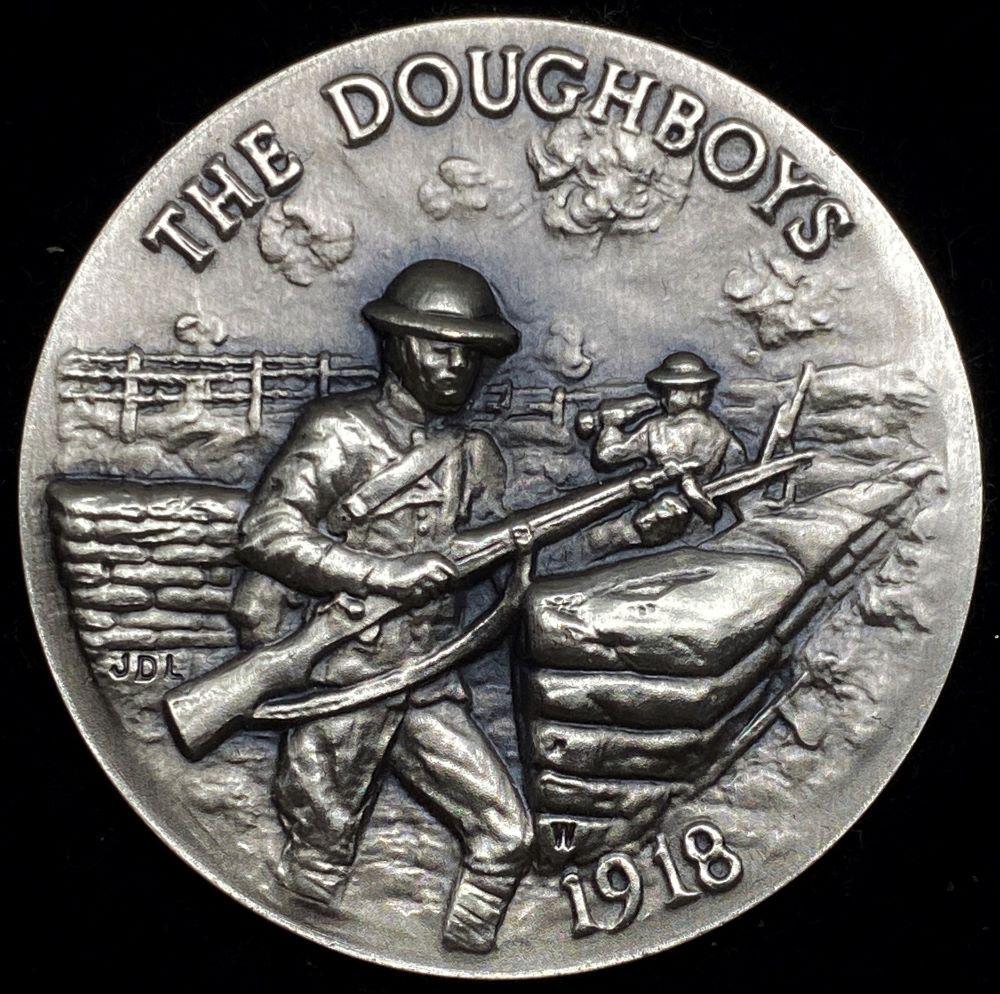 1918 The Doughboys Longines Symphonette Sterling Silver: Winner shall receive the exact round shown here. (AZ/B)
